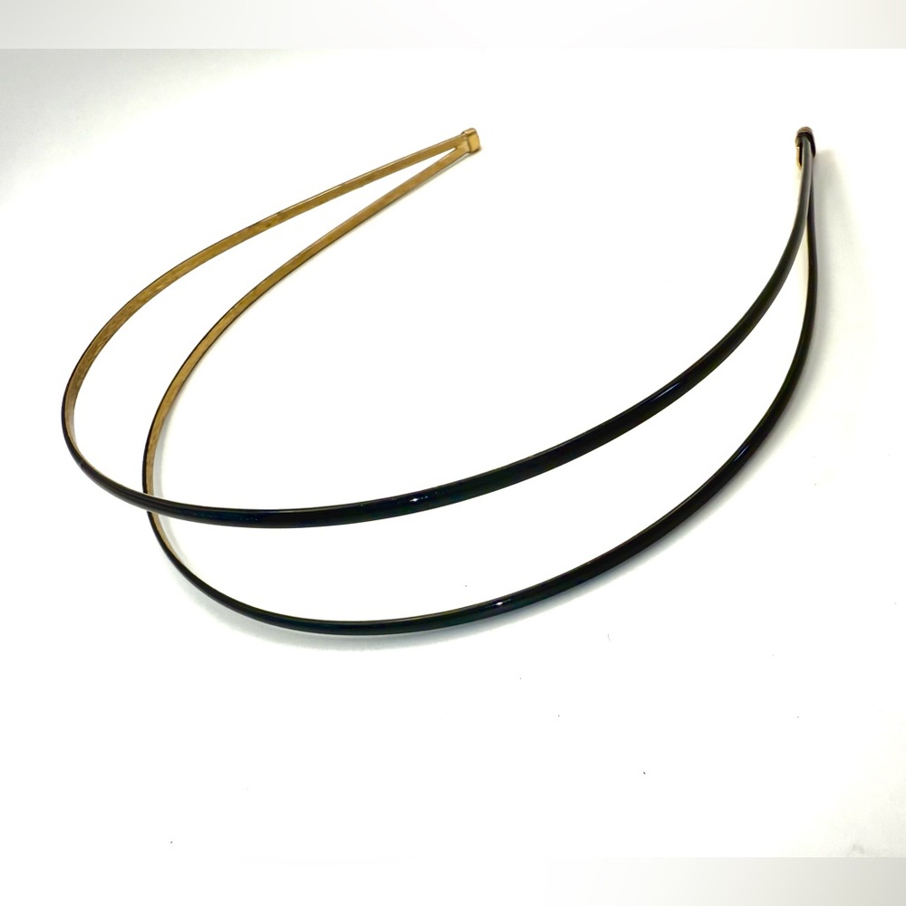 Ficcare 2-Arch Metal Headband in Black Finish